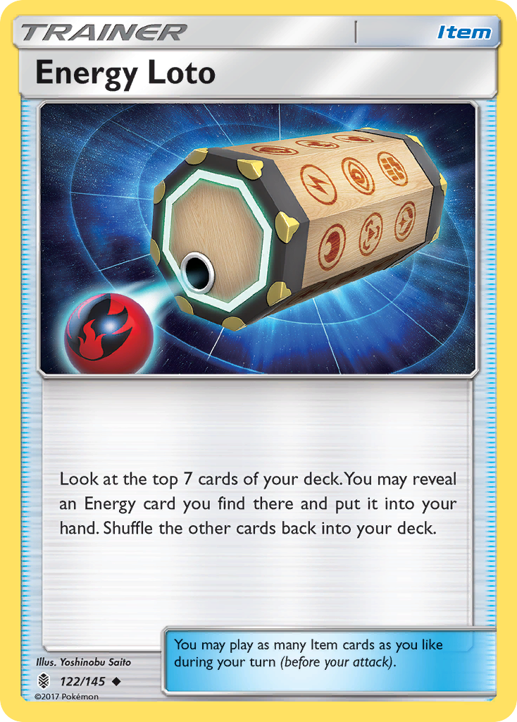 Energy Loto (122/145) [Sun & Moon: Guardians Rising] | Enigma On Main