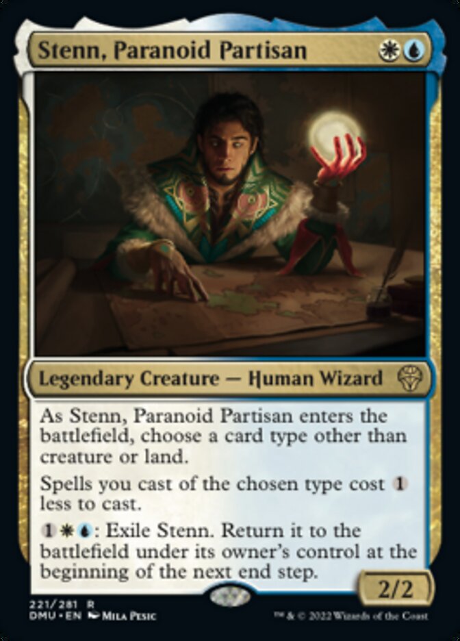 Stenn, Paranoid Partisan [Dominaria United] | Enigma On Main