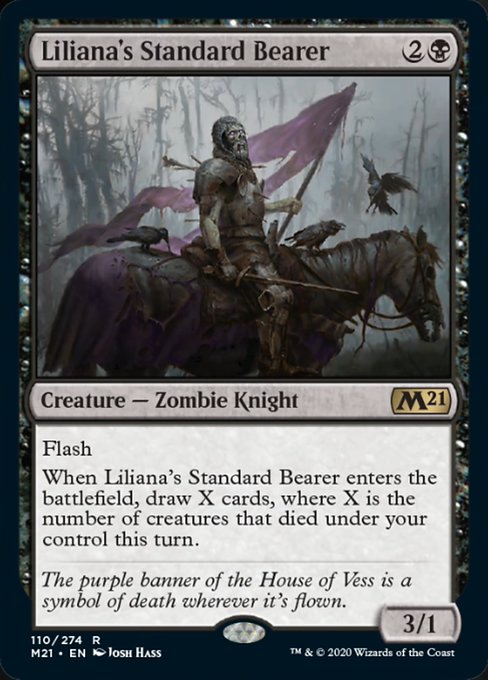 Liliana's Standard Bearer [Core Set 2021] | Enigma On Main