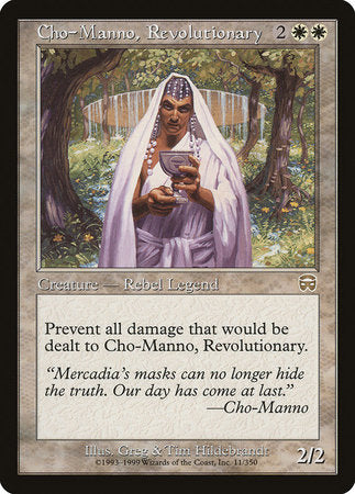 Cho-Manno, Revolutionary [Mercadian Masques] | Enigma On Main