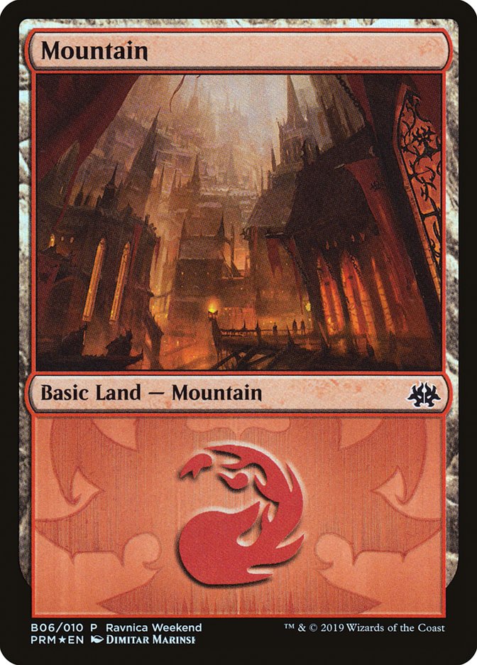 Mountain (B06) [Ravnica Allegiance Guild Kit] | Enigma On Main