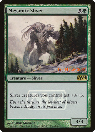 Megantic Sliver [Magic 2014 Promos] | Enigma On Main