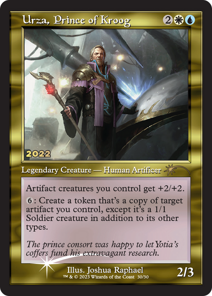 Urza, Prince of Kroog [30th Anniversary Promos] | Enigma On Main