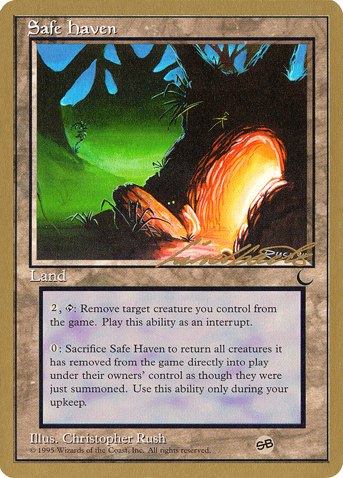 Safe Haven (Leon Lindback) (SB) [Pro Tour Collector Set] | Enigma On Main