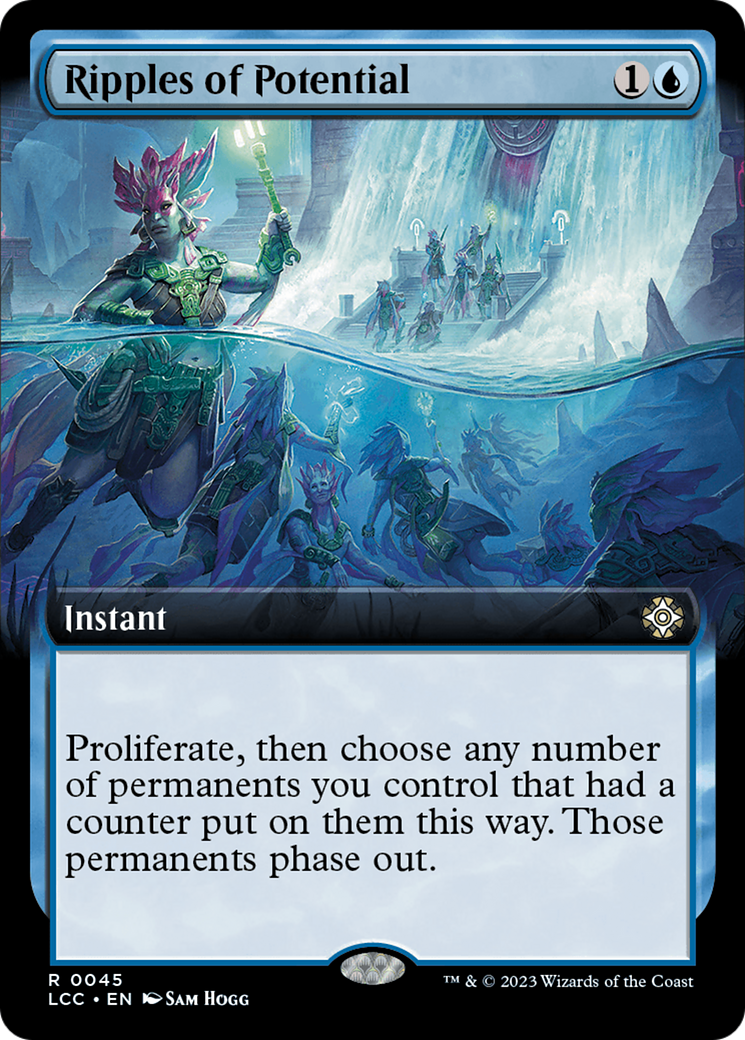 Ripples of Potential (Extended Art) [The Lost Caverns of Ixalan Commander] | Enigma On Main