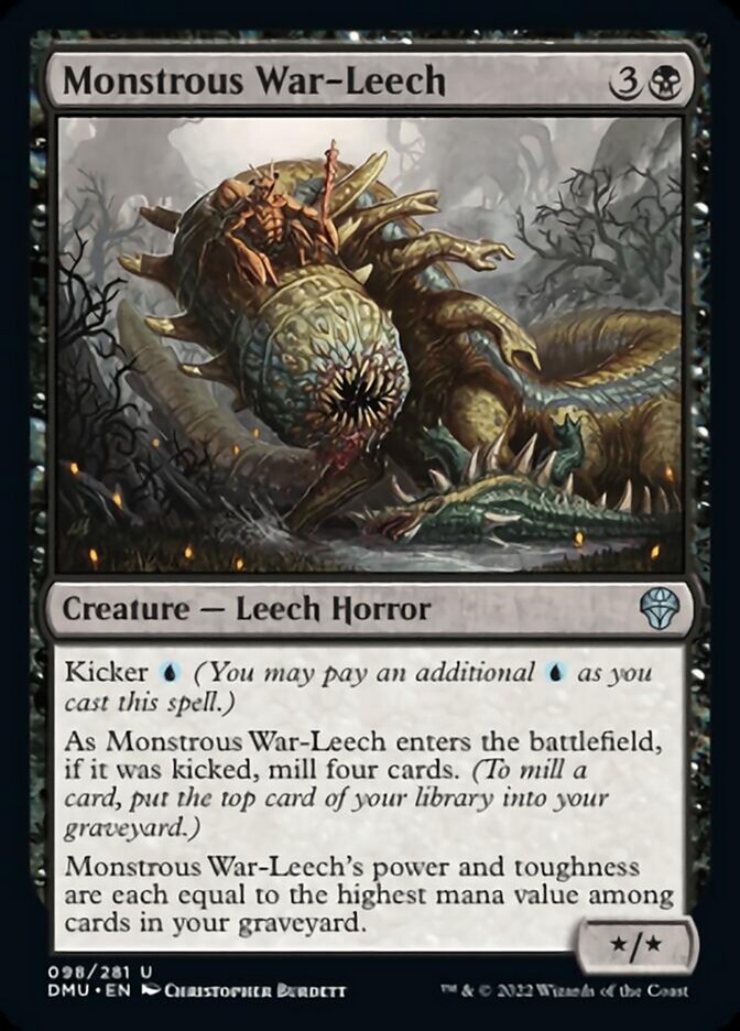 Monstrous War-Leech [Dominaria United] | Enigma On Main