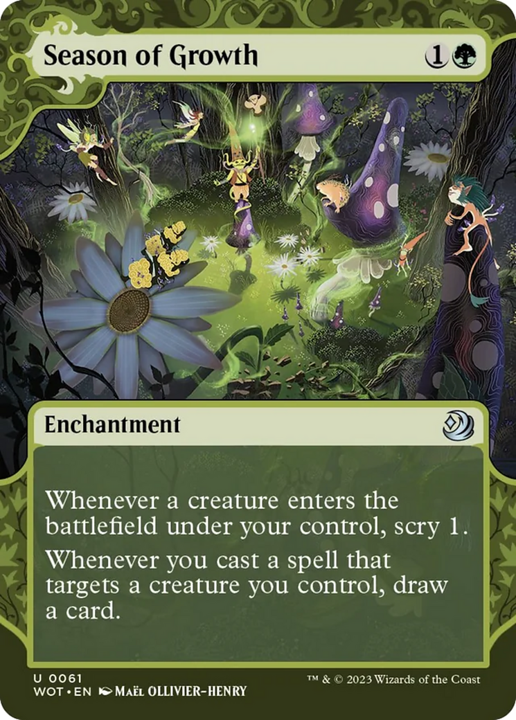 Season of Growth [Wilds of Eldraine: Enchanting Tales] | Enigma On Main