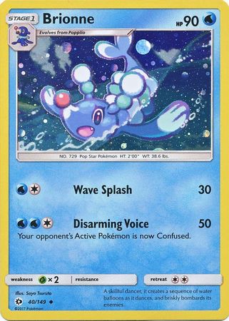 Brionne (40/149) (Cosmos Holo) [Sun & Moon: Base Set] | Enigma On Main