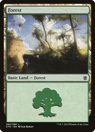 Forest (266) [Khans of Tarkir] | Enigma On Main