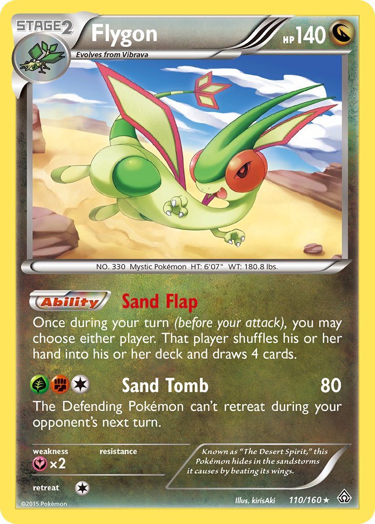 Flygon (110/160) (Cosmos Holo) (Blister Exclusive) [XY: Primal Clash] | Enigma On Main