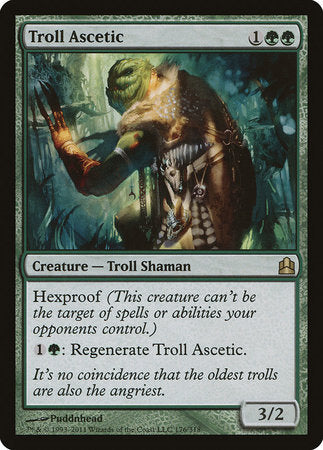 Troll Ascetic [Commander 2011] | Enigma On Main