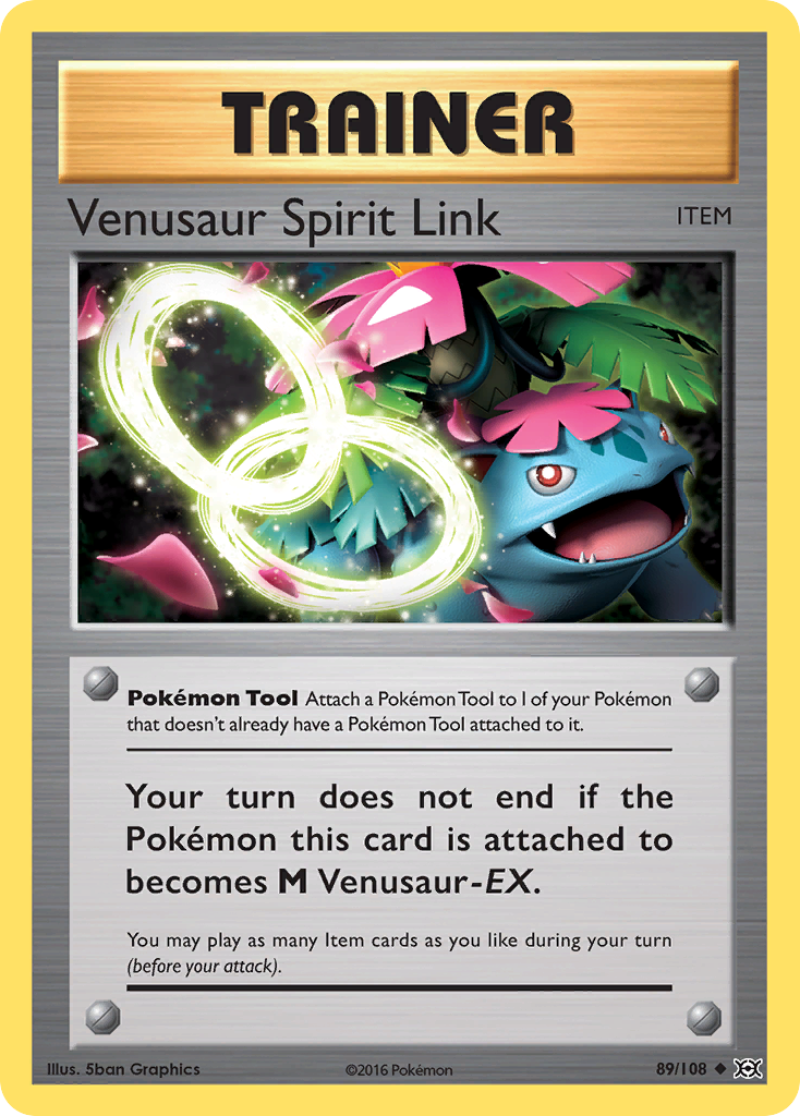 Venusaur Spirit Link (89/108) [XY: Evolutions] | Enigma On Main