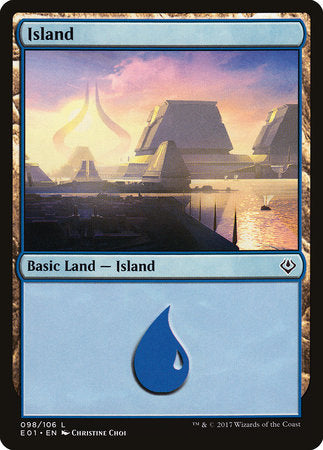 Island (98) [Archenemy: Nicol Bolas] | Enigma On Main