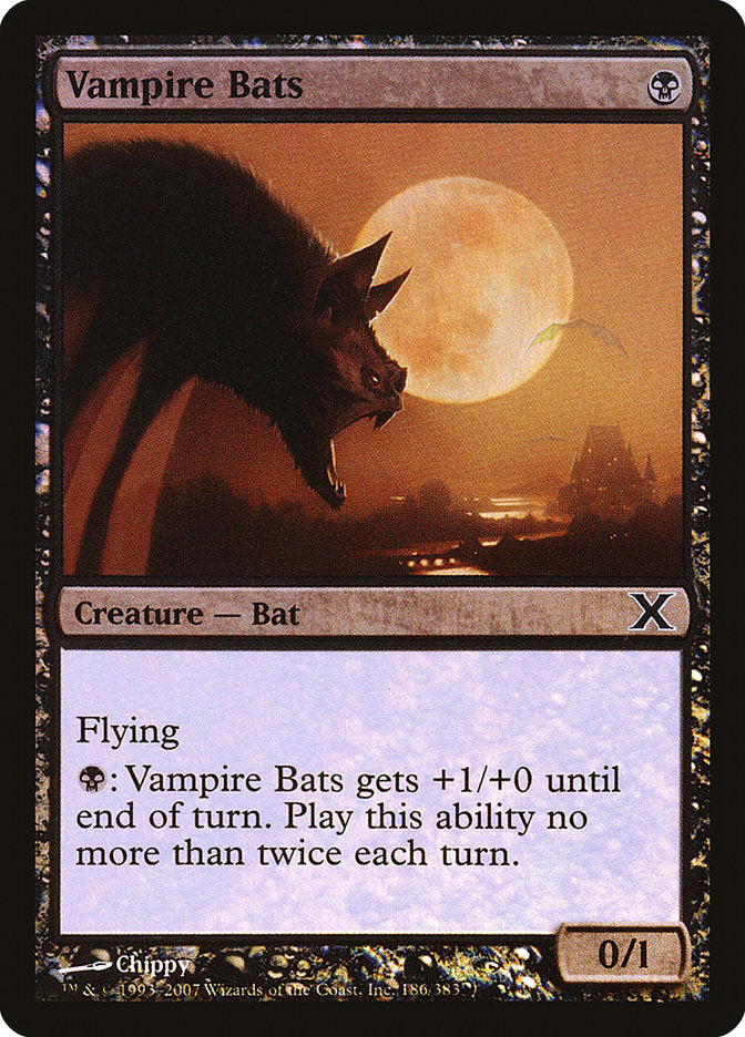 Vampire Bats (Premium Foil) [Tenth Edition] | Enigma On Main