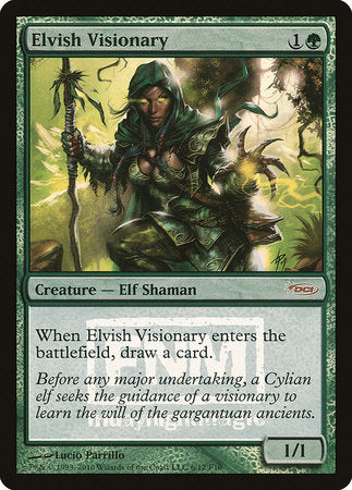 Elvish Visionary [Friday Night Magic 2010] | Enigma On Main