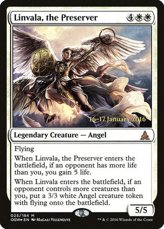 Linvala, the Preserver [Oath of the Gatewatch Promos] | Enigma On Main