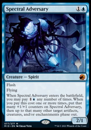 Spectral Adversary (Promo Pack) [Innistrad: Midnight Hunt Promos] | Enigma On Main