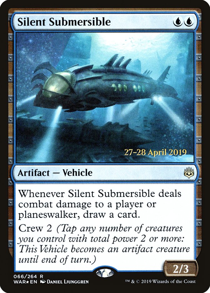 Silent Submersible  [War of the Spark Prerelease Promos] | Enigma On Main