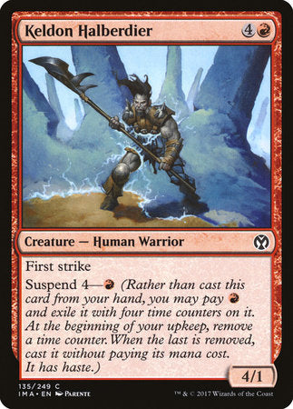 Keldon Halberdier [Iconic Masters] | Enigma On Main