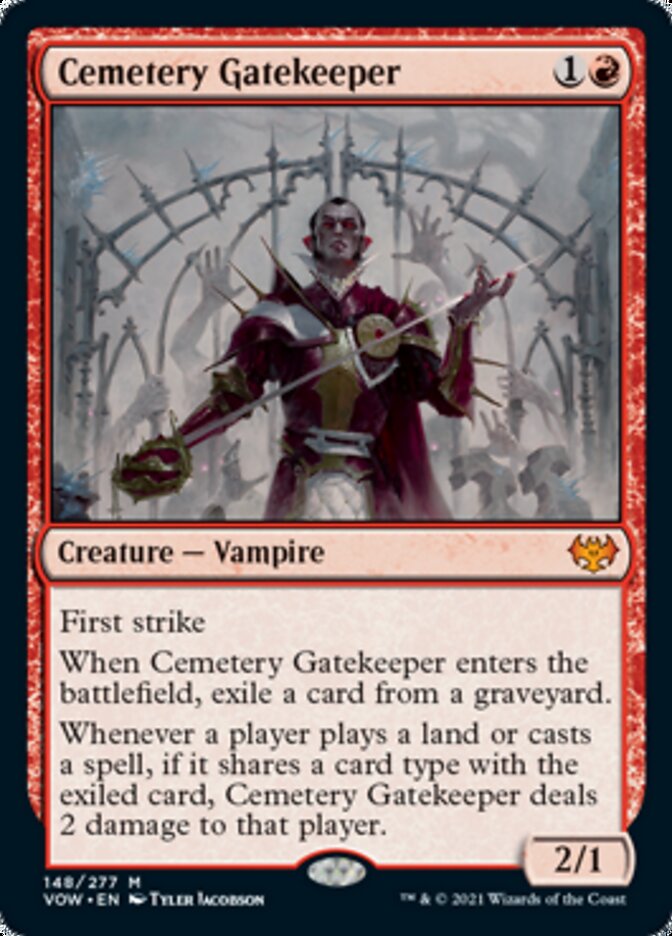 Cemetery Gatekeeper [Innistrad: Crimson Vow] | Enigma On Main