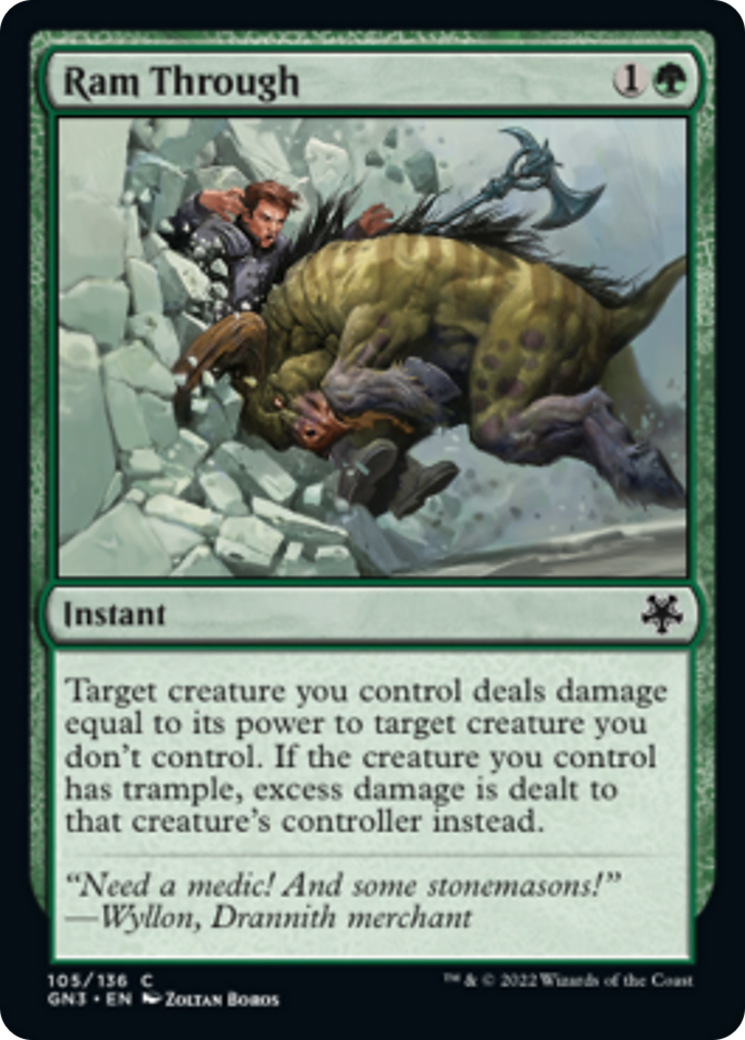 Ram Through [Game Night: Free-for-All] | Enigma On Main