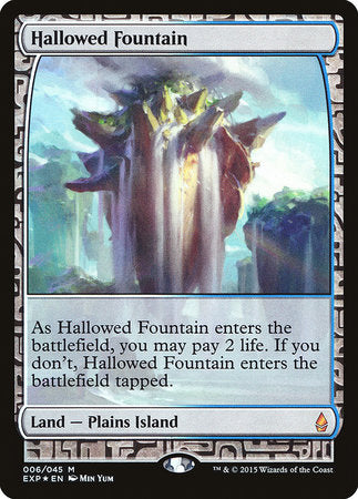 Hallowed Fountain [Zendikar Expeditions] | Enigma On Main