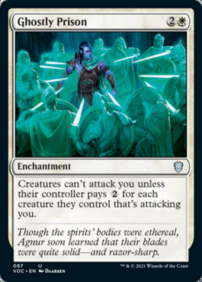 Ghostly Prison [Innistrad: Crimson Vow Commander] | Enigma On Main