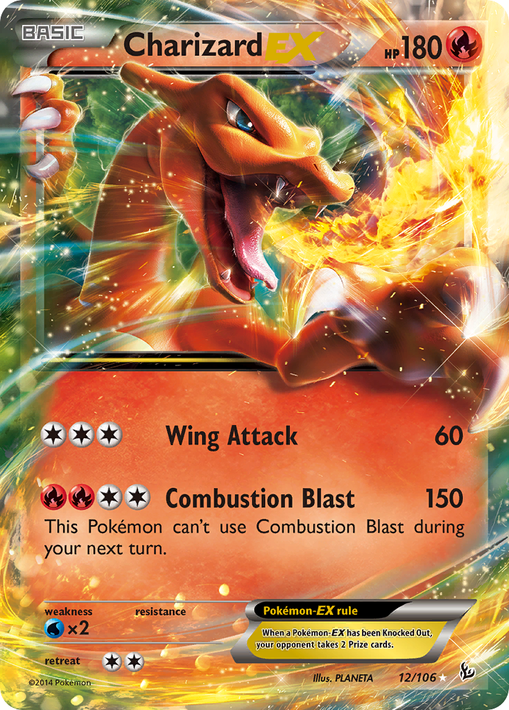 Charizard EX (12/106) [XY: Flashfire] | Enigma On Main