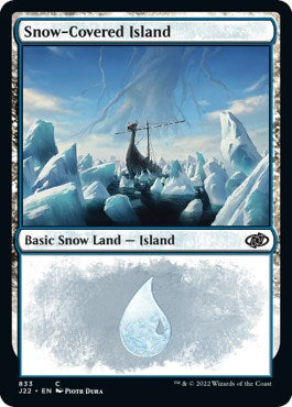 Snow-Covered Island [Jumpstart 2022] | Enigma On Main