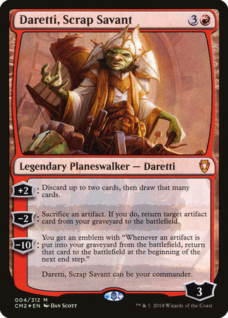 Daretti, Scrap Savant [Commander Anthology Volume II] | Enigma On Main