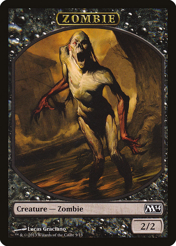 Zombie [Magic 2014 Tokens] | Enigma On Main