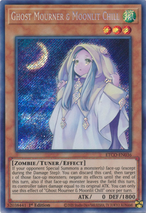 Ghost Mourner & Moonlit Chill [ETCO-EN036] Secret Rare | Enigma On Main