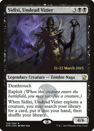 Sidisi, Undead Vizier [Dragons of Tarkir Promos] | Enigma On Main