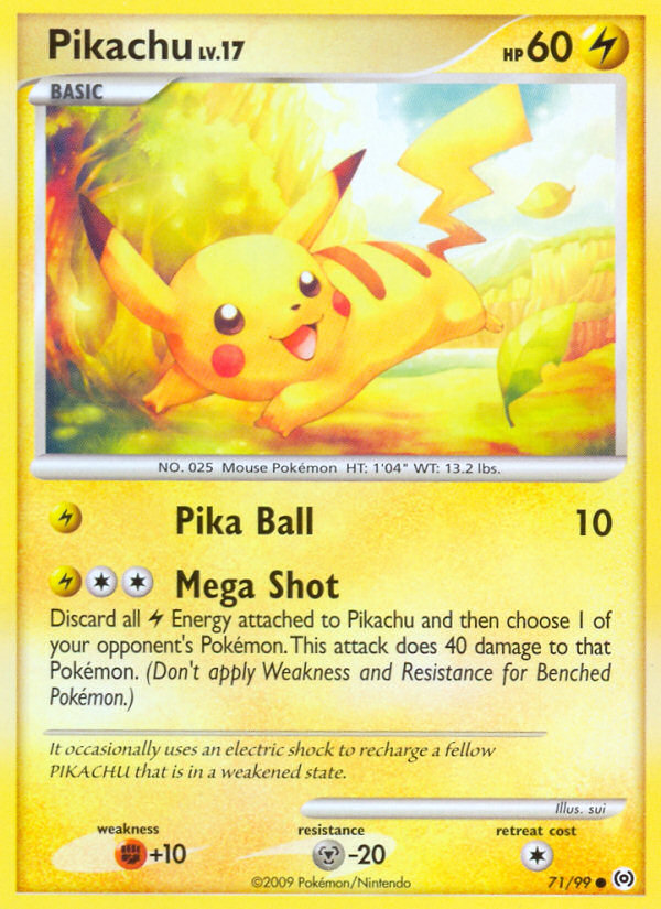 Pikachu (71/99) [Platinum: Arceus] | Enigma On Main