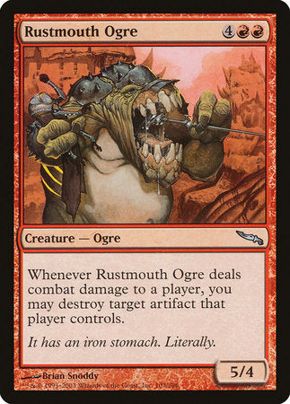 Rustmouth Ogre [Mirrodin] | Enigma On Main