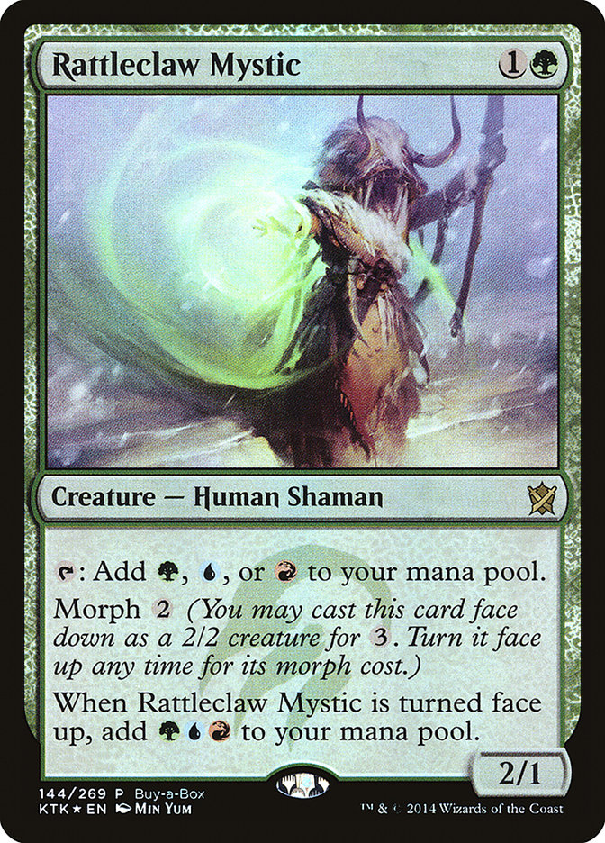 Rattleclaw Mystic (Buy-A-Box) [Khans of Tarkir Promos] | Enigma On Main