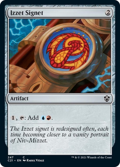 Izzet Signet [Commander 2021] | Enigma On Main