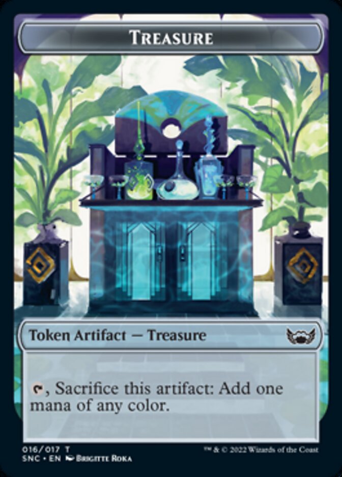 Treasure Token (016) [Streets of New Capenna Tokens] | Enigma On Main