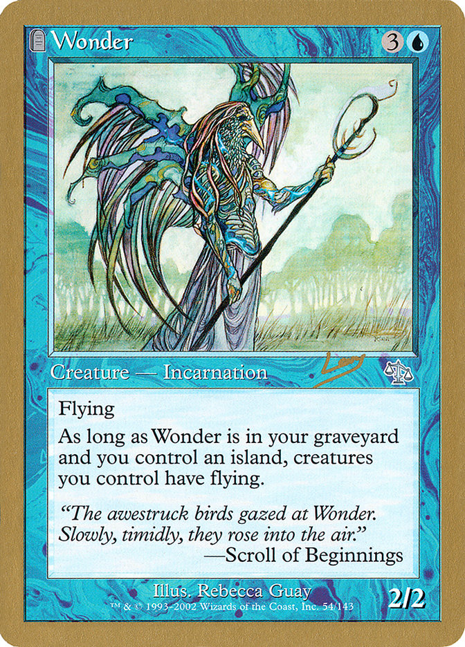 Wonder (Raphael Levy) [World Championship Decks 2002] | Enigma On Main