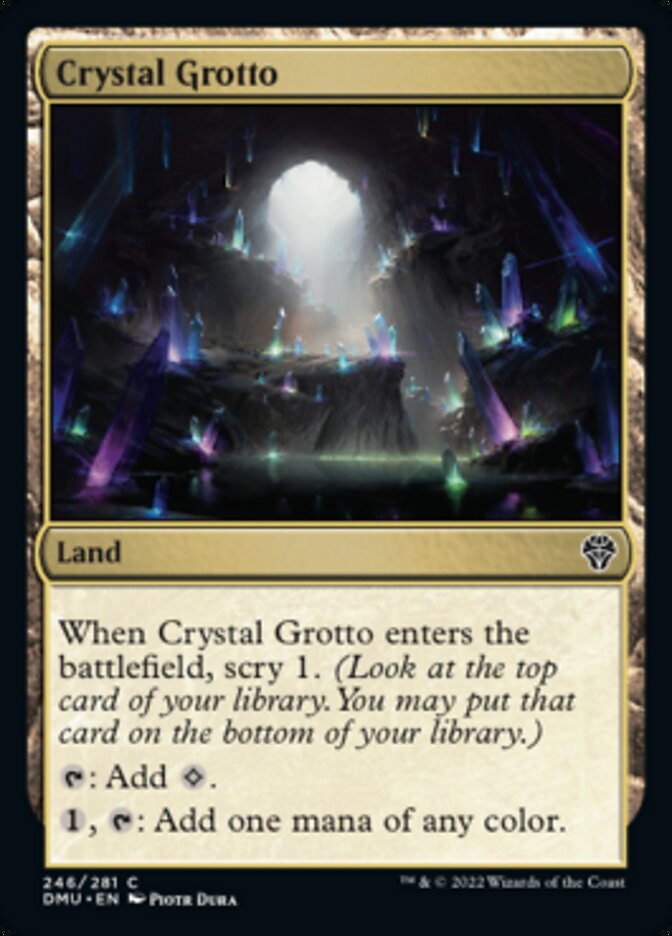 Crystal Grotto [Dominaria United] | Enigma On Main