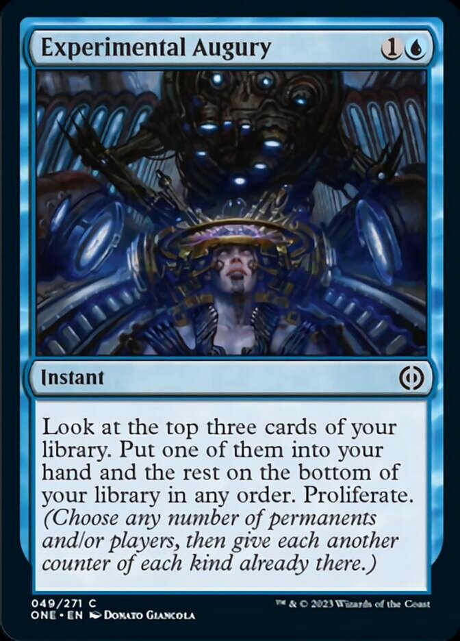 Experimental Augury [Phyrexia: All Will Be One] | Enigma On Main