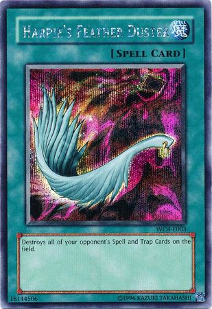 Harpie's Feather Duster [WC4-E003] Prismatic Secret Rare | Enigma On Main