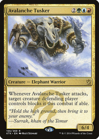 Avalanche Tusker [Khans of Tarkir] | Enigma On Main