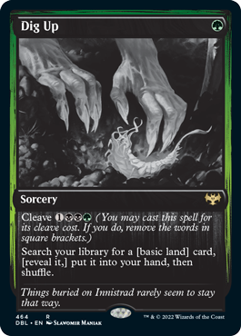 Dig Up [Innistrad: Double Feature] | Enigma On Main