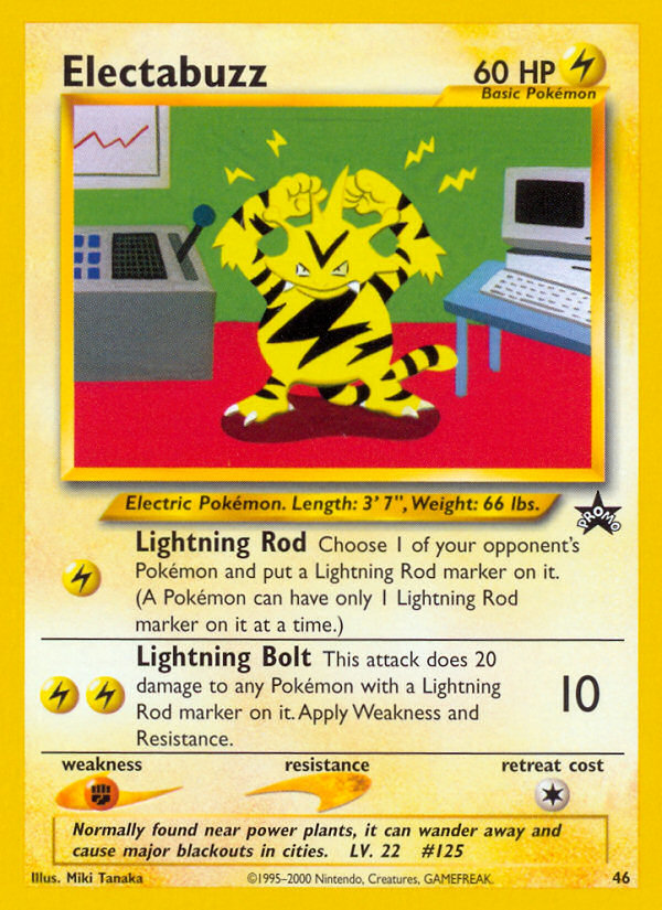 Electabuzz (46) [Wizards of the Coast: Black Star Promos] | Enigma On Main