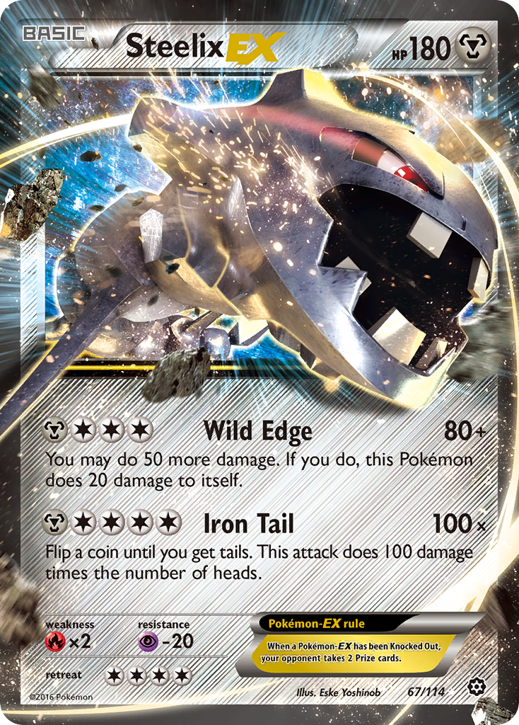 Steelix EX (67/114) [XY: Steam Siege] | Enigma On Main