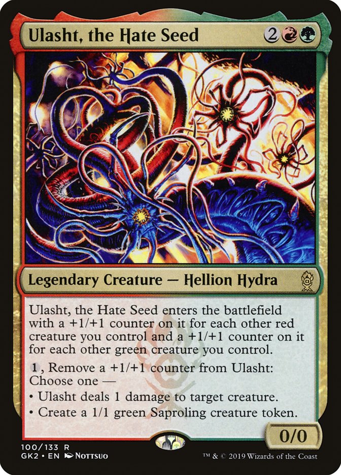 Ulasht, the Hate Seed [Ravnica Allegiance Guild Kit] | Enigma On Main