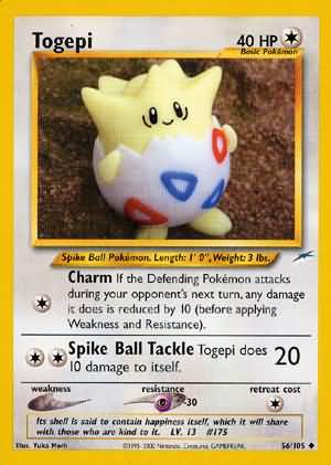 Togepi (56/105) [Neo Destiny Unlimited] | Enigma On Main