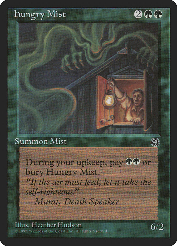 Hungry Mist (Murat Flavor Text) [Homelands] | Enigma On Main