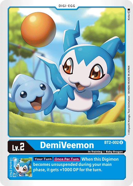 DemiVeemon [BT2-002] [Release Special Booster Ver.1.5] | Enigma On Main